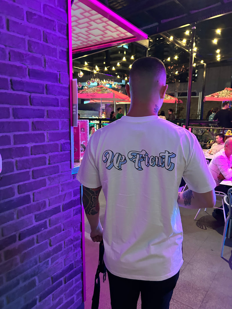 UPFRONT CLASSIC TEE [WHITE]