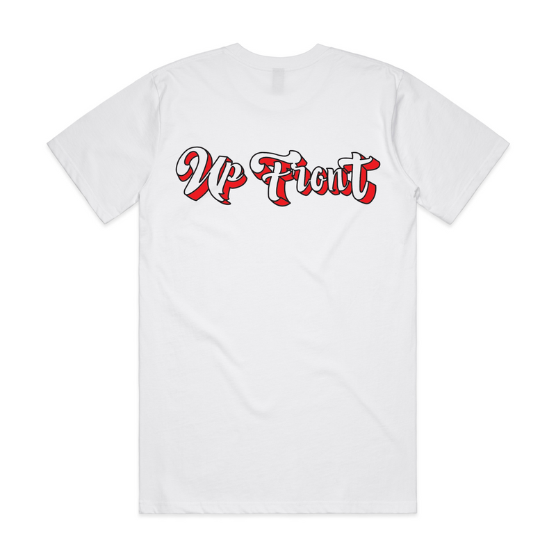 UPFRONT Classic Tee - WHITE