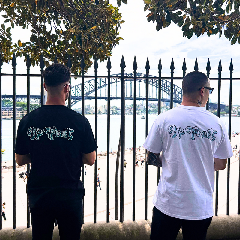 UPFRONT CLASSIC TEE [WHITE]